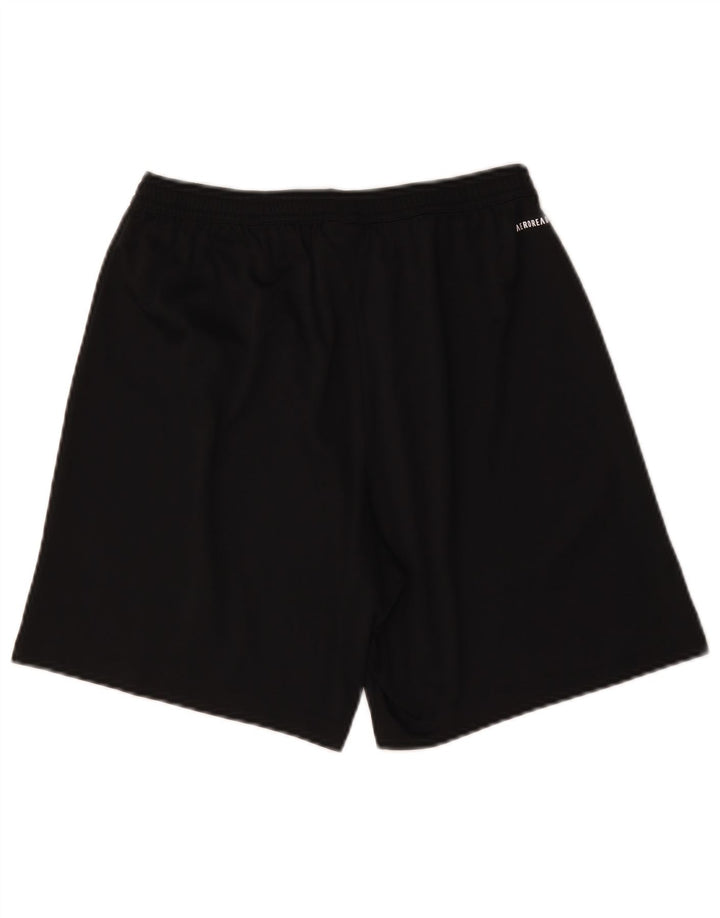 Damskie spodenki sportowe ADIDAS Aeroready, średni czarny poliester