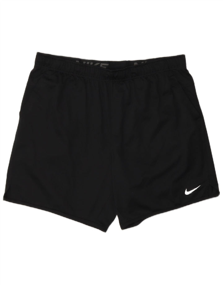 Męskie spodenki sportowe Nike Dri Fit XL, czarne, poliestrowe
