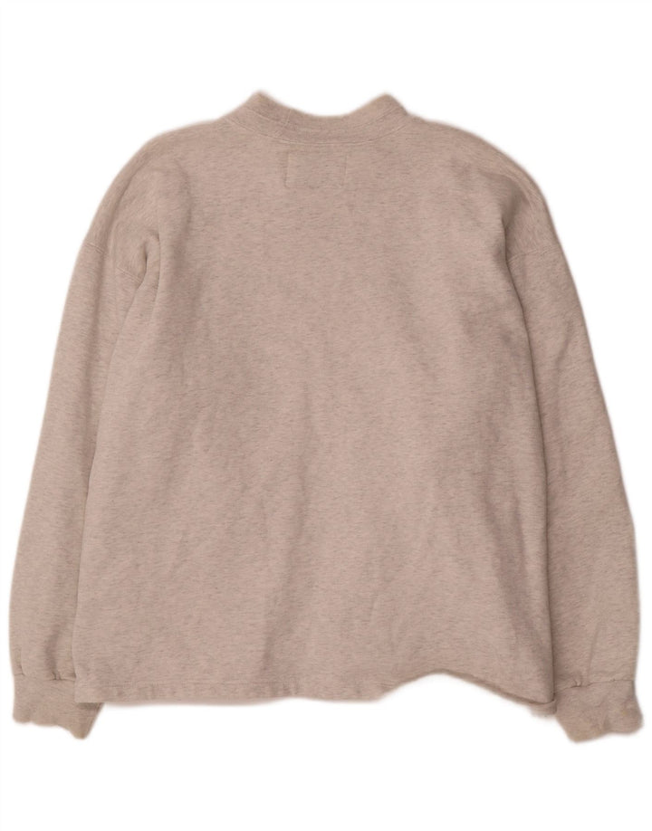 Męska bluza z grafiką Champion XL, szara, nakrapiana bawełna