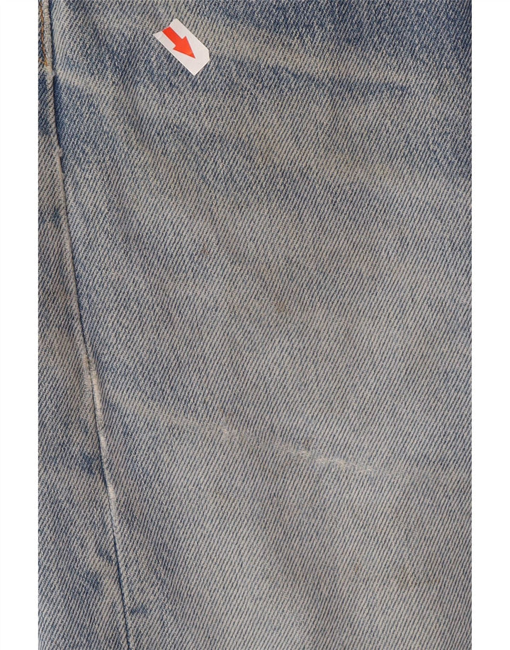 Męskie proste dżinsy Levi's W38 L32 Niebieskie bawełniane