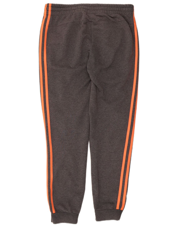Damskie spodnie dresowe Adidas Joggers UK 14 Średnioszare bawełniane