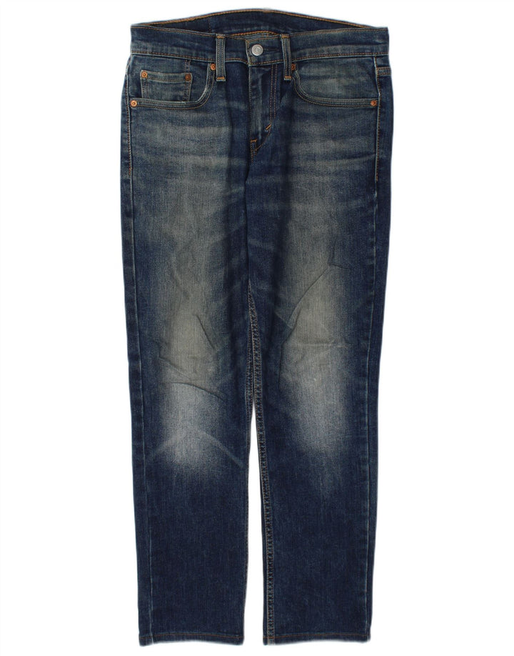 Męskie jeansy slim fit Levi's W28 L28 Niebieskie bawełniane