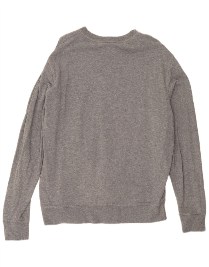 Marks & Spencer Męski sweter bluzowy XL, szary, bawełniany