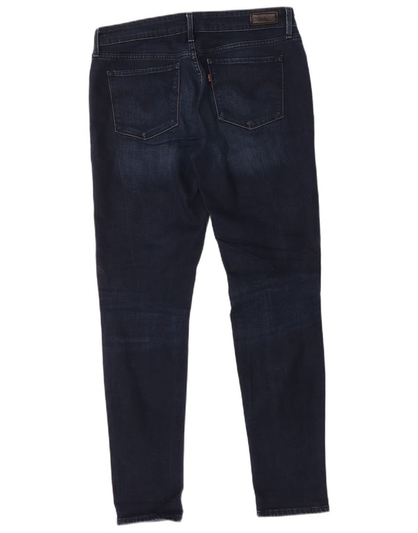 Damskie jeansy Levi's Skinny W29 L32 Granatowa bawełna