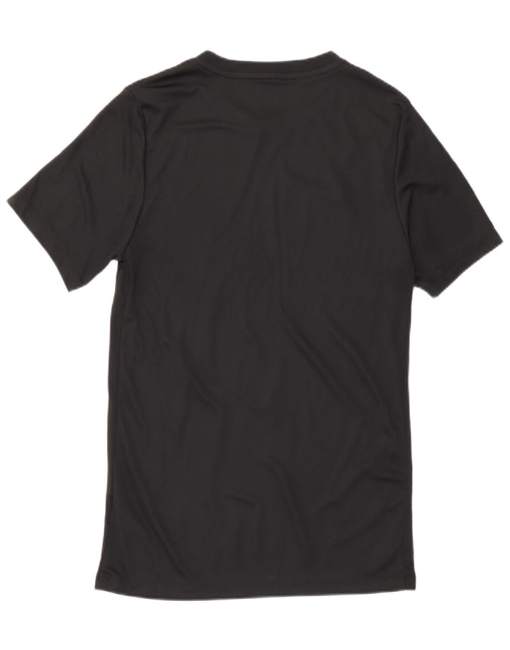 T-shirt męski Nike, mały, czarny, poliestrowy, sportowy