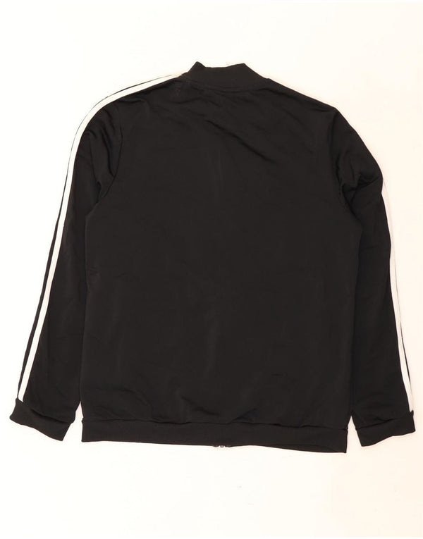 Damska kurtka dresowa Adidas UK 16/18, duża, czarna, poliester
