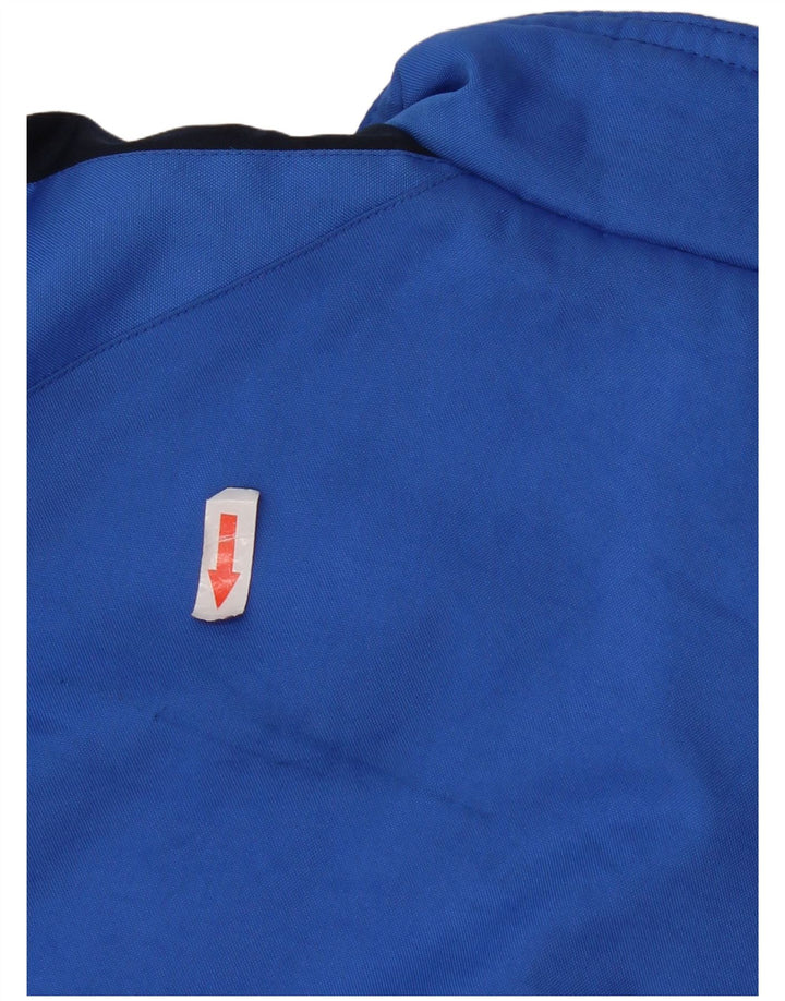 Chłopięca kurtka wiatrówka Nike Inter Milan 8-9 lat, mała niebieska, z blokami kolorów