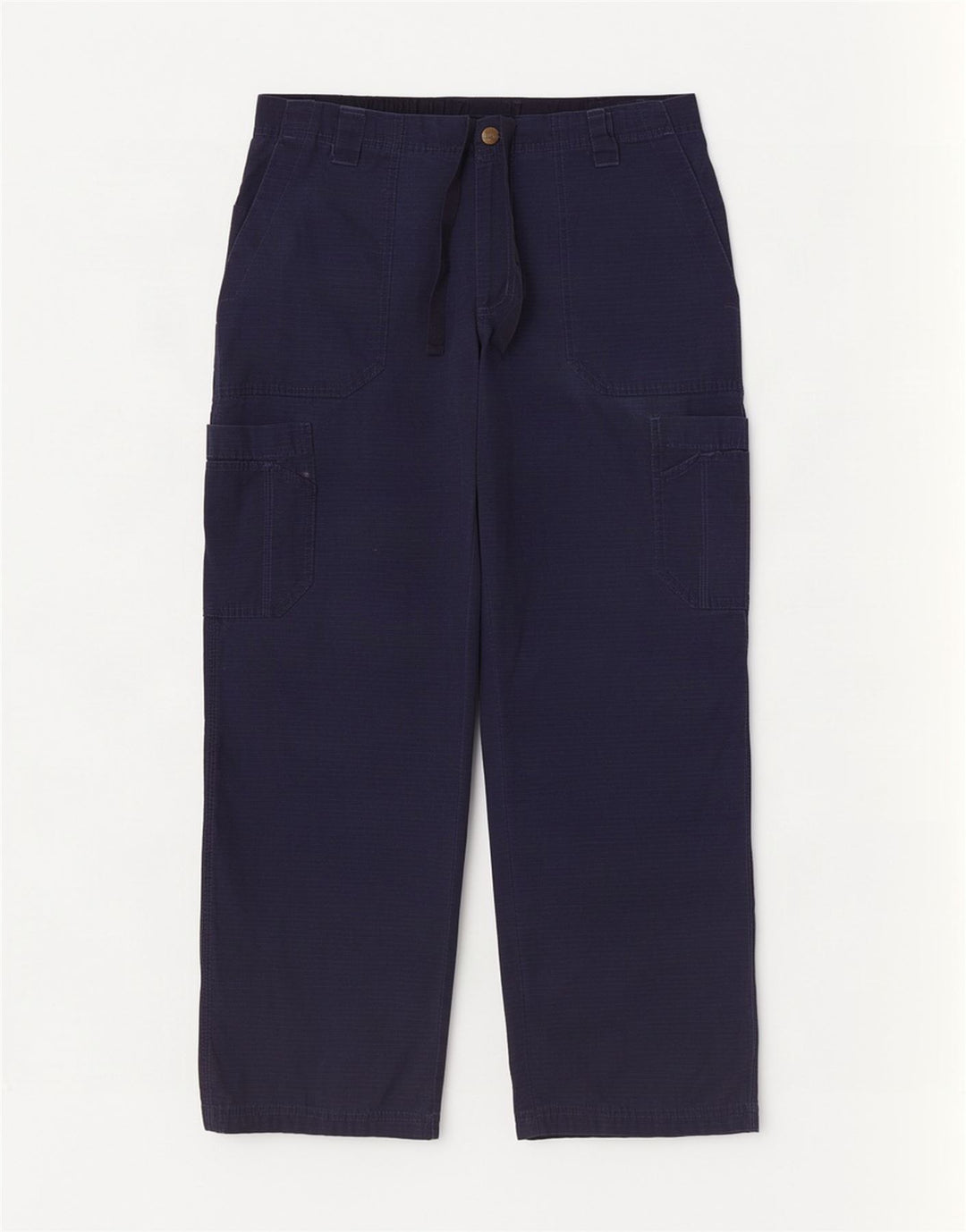 Spodnie damskie Carhartt Straight Cargo Medium W30 L30 Granatowa bawełna