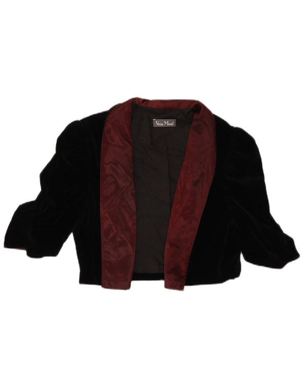 Bolerko damskie VERA MONT UK 14, duże, czarne, bawełniane