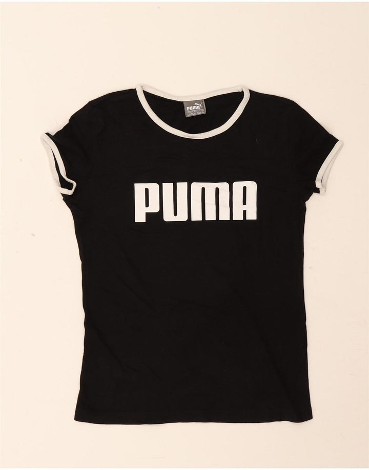 Damska koszulka z grafiką Puma Top UK 8 Small Black Modal