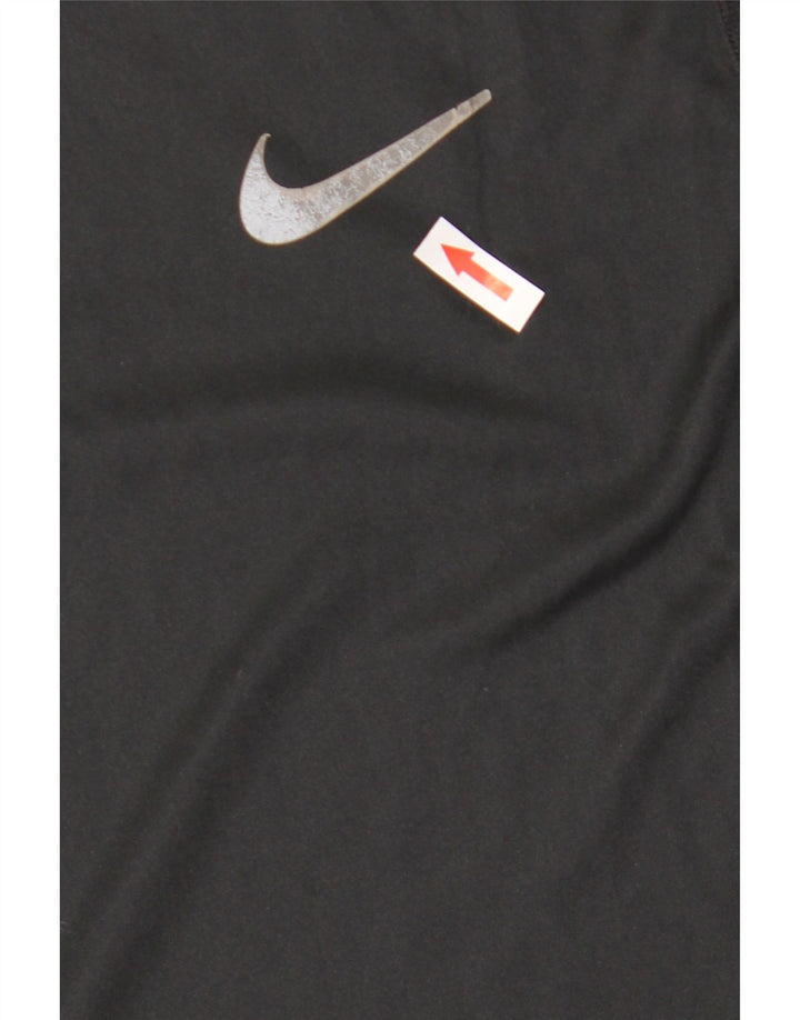 Męski T-shirt Nike Dri Fit, mały, czarny