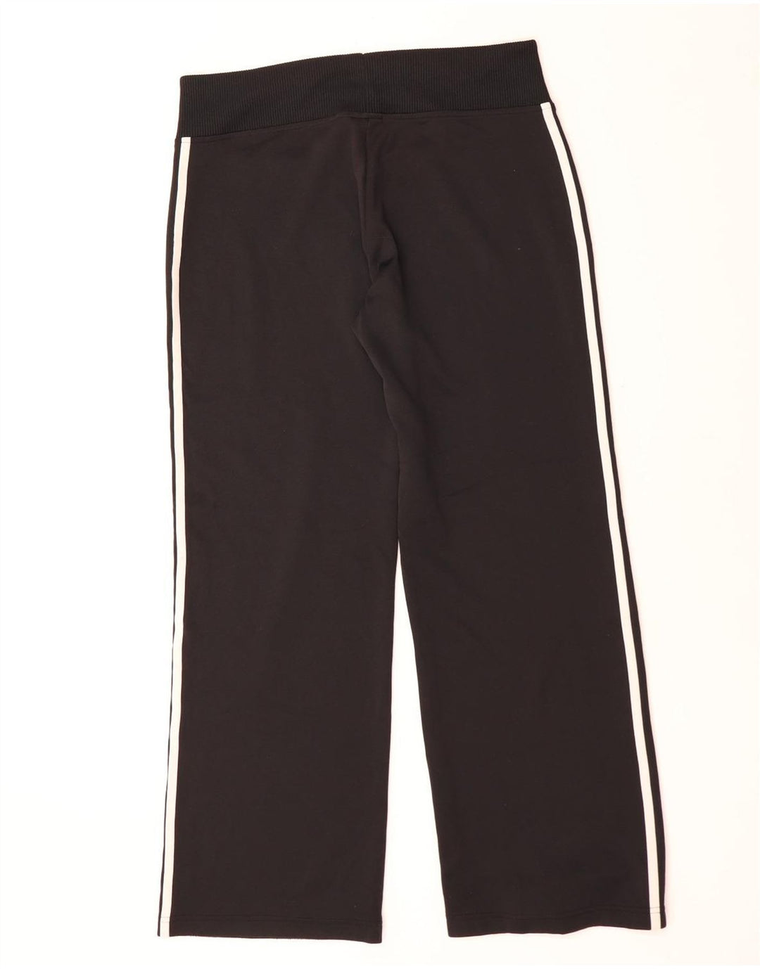 Damskie spodnie dresowe ADIDAS UK 16, duże, czarne, poliestrowe