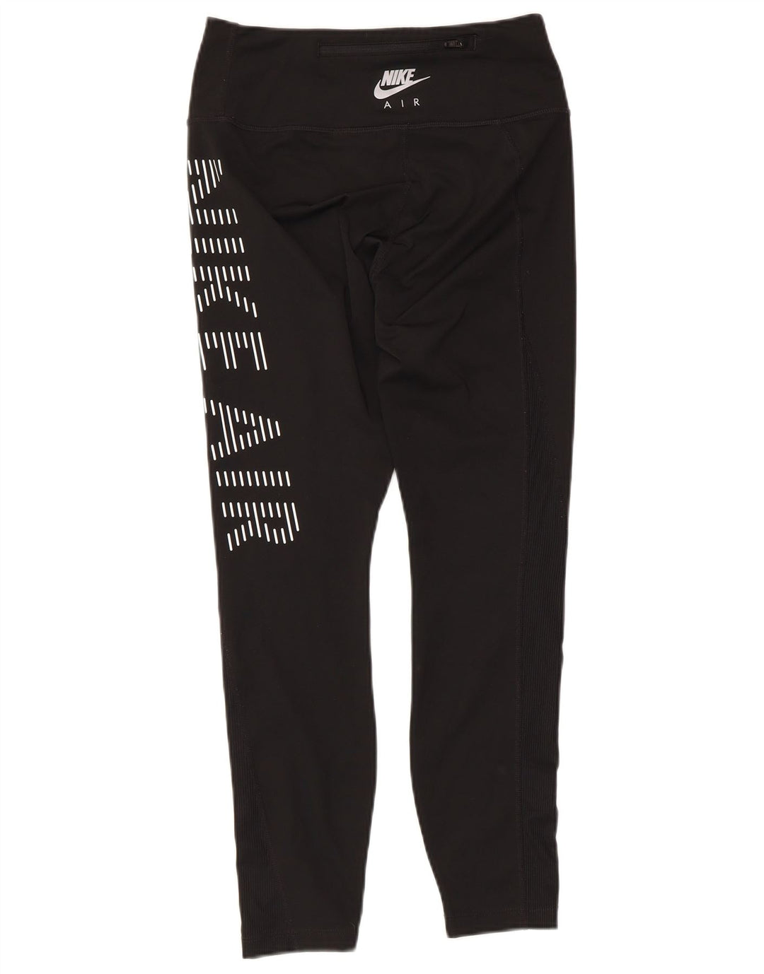 Damskie legginsy Nike Graphic UK 8, małe, czarne, poliestrowe