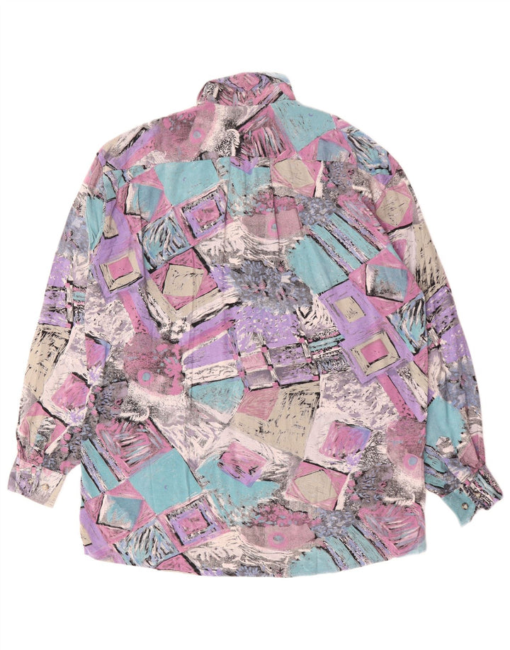 Koszula męska DORNBUSCH rozmiar 39/40 Średnio wielobarwna patchworkowa wiskoza