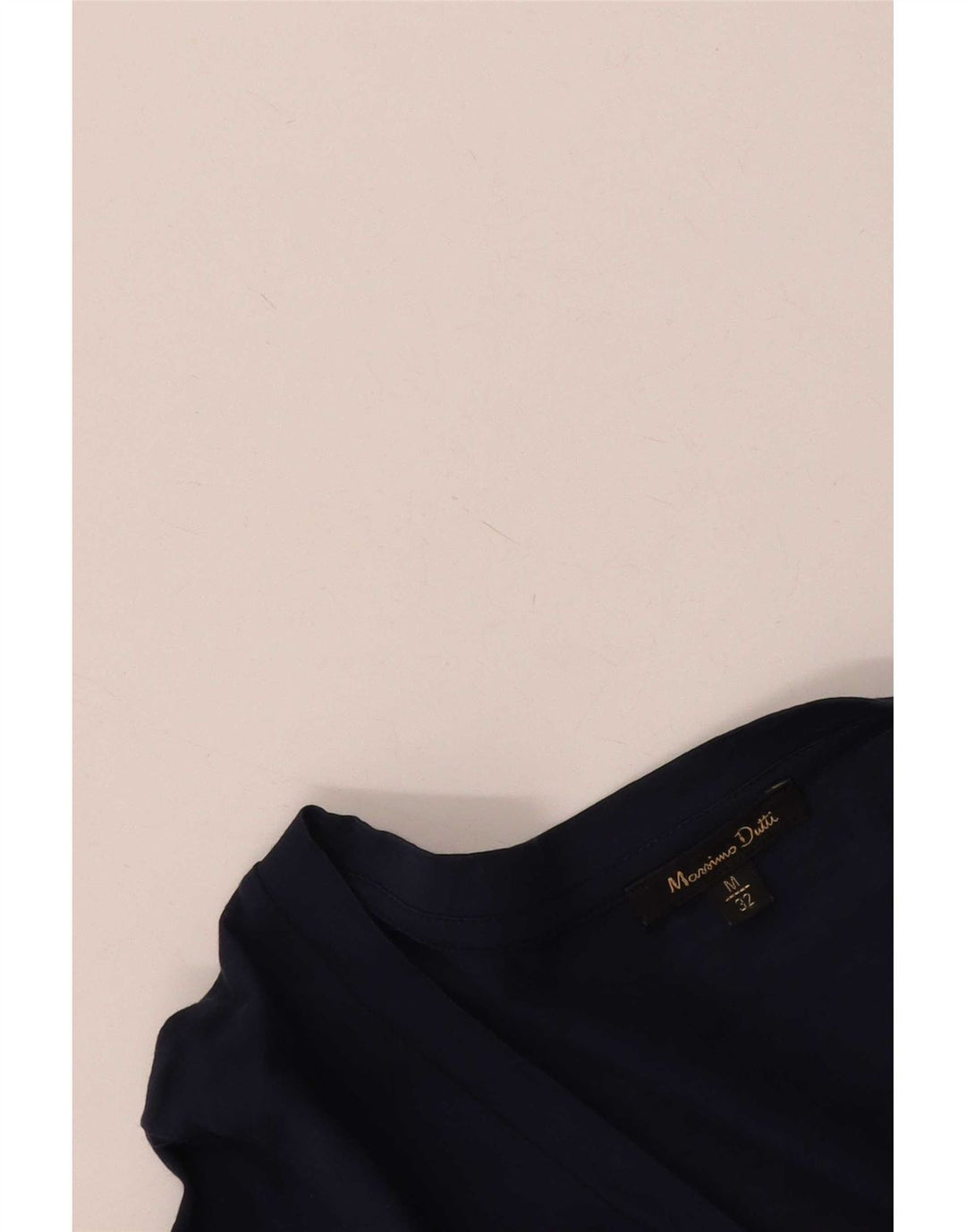 Bluzka damska Massimo Dutti z rękawem 3/4, UK 12, średni granat