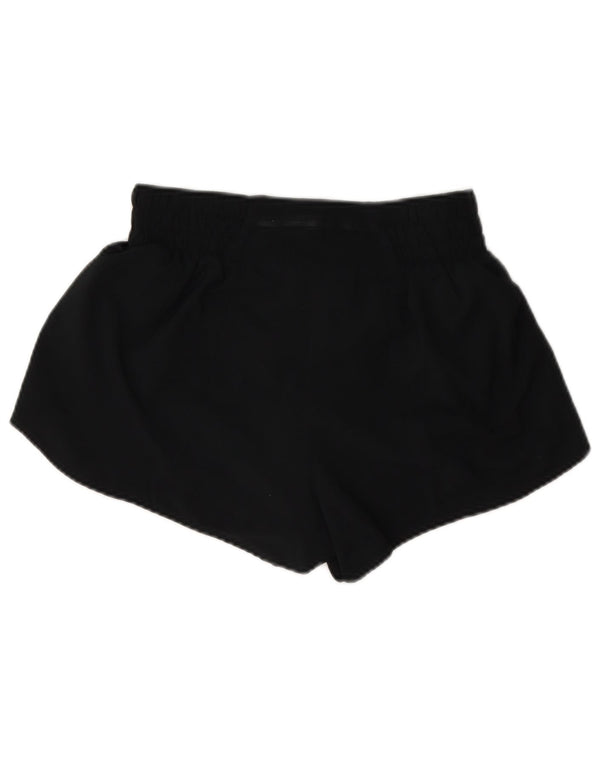 Damskie spodenki sportowe Nike Dri Fit UK 8, małe, czarne, poliestrowe
