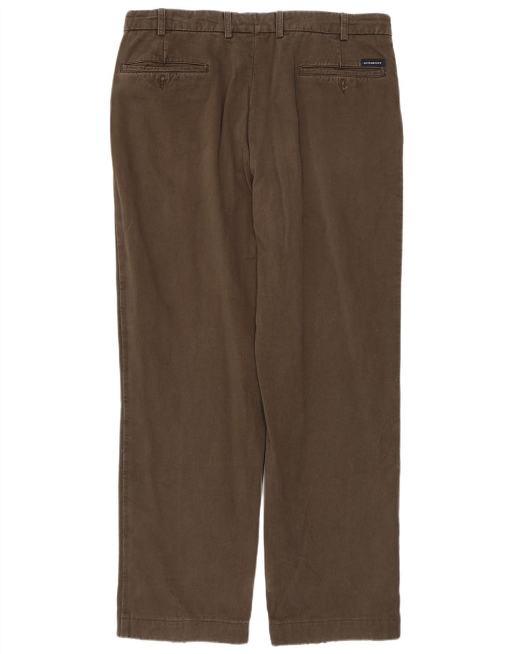 Męskie spodnie chino Burberry IT 50 Medium W32 L29 Brązowa bawełna