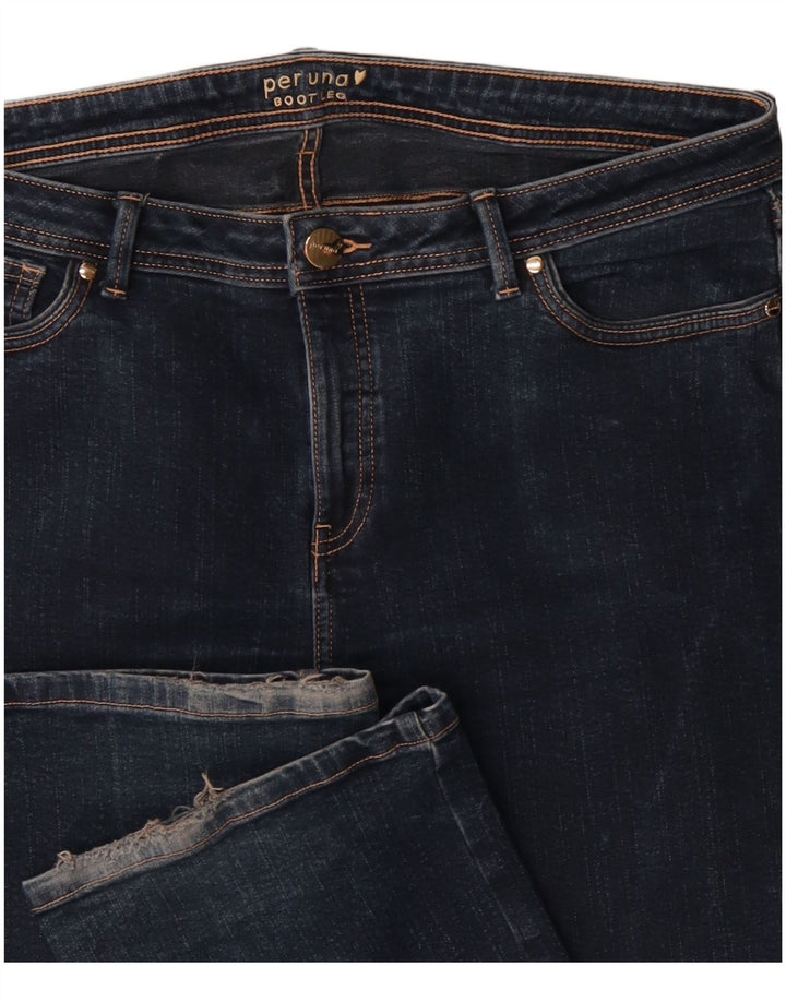 Jeansy Marks & Spencer Damskie Per Una Bootcut W36 L31 Granatowe