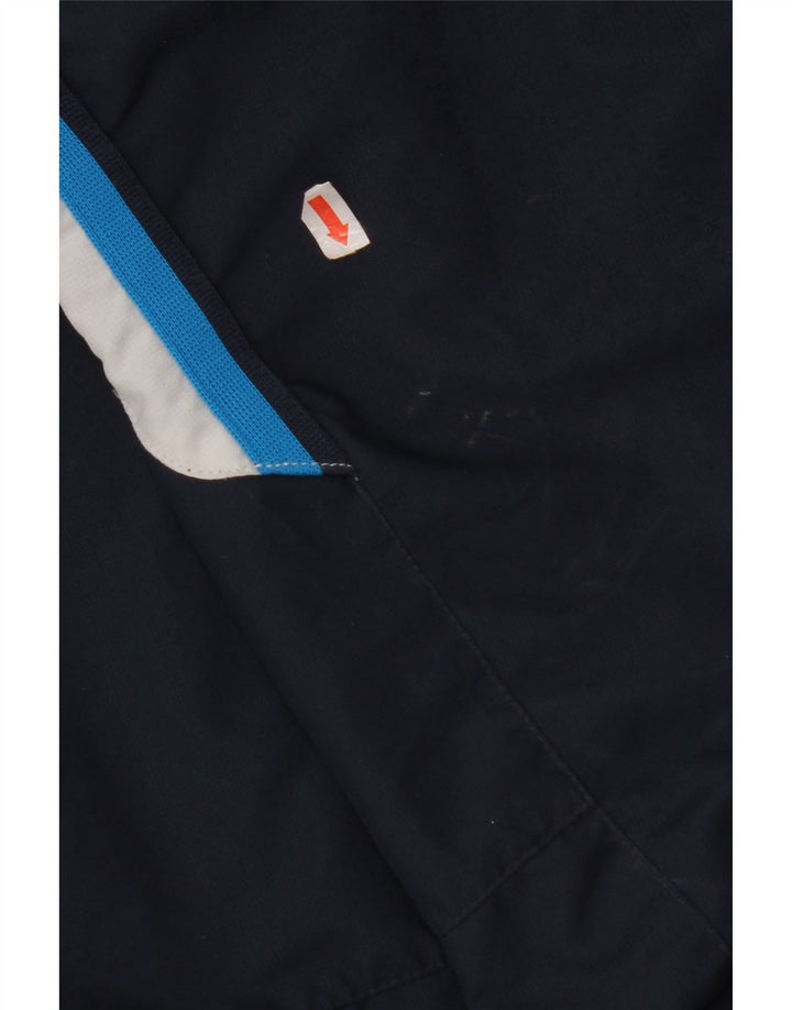 Męskie spodenki sportowe NIKE, średni granatowy, poliester z blokami kolorów