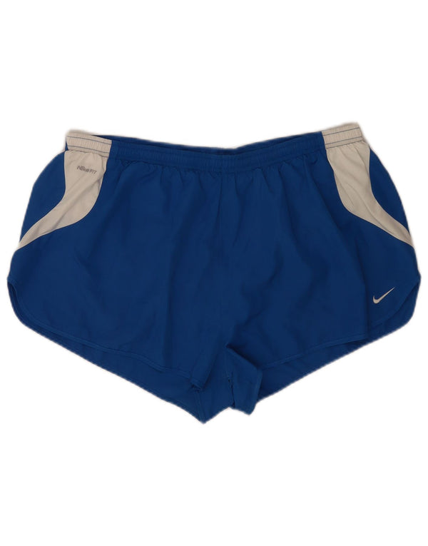 Męskie spodenki kąpielowe Nike XL, niebieski, poliester z blokami kolorów