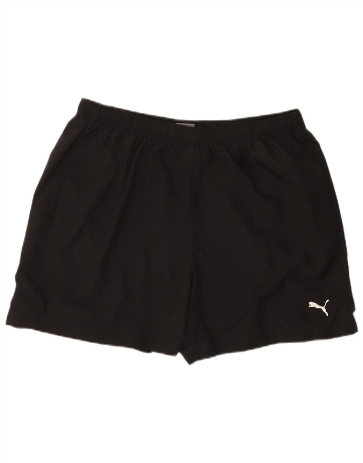 Męskie spodenki sportowe Puma XL, czarny poliester