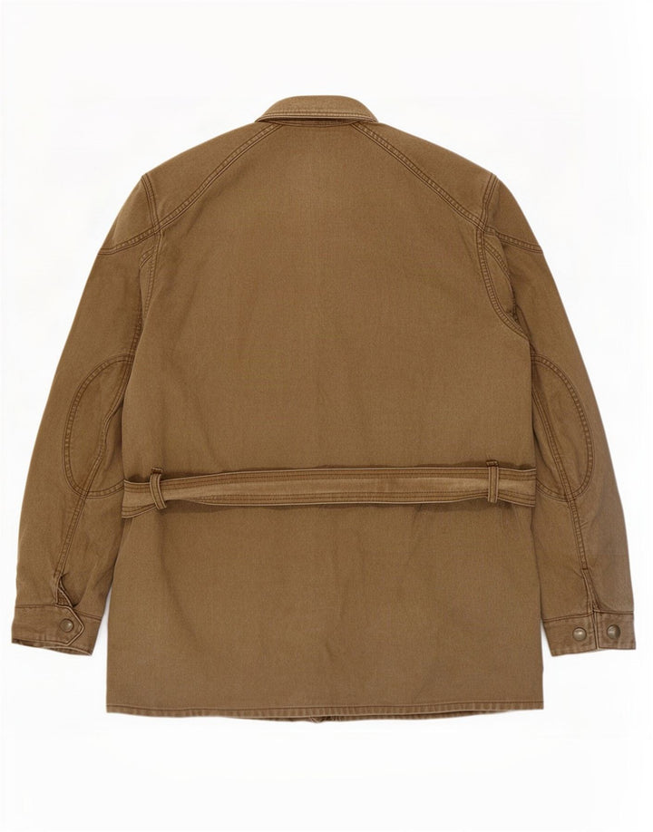 Męska kurtka użytkowa Belstaff UK 38 Średniobrązowa, bawełniana