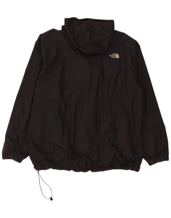 Męska kurtka przeciwdeszczowa z kapturem The North Face UK 44 2XL z czarnego nylonu