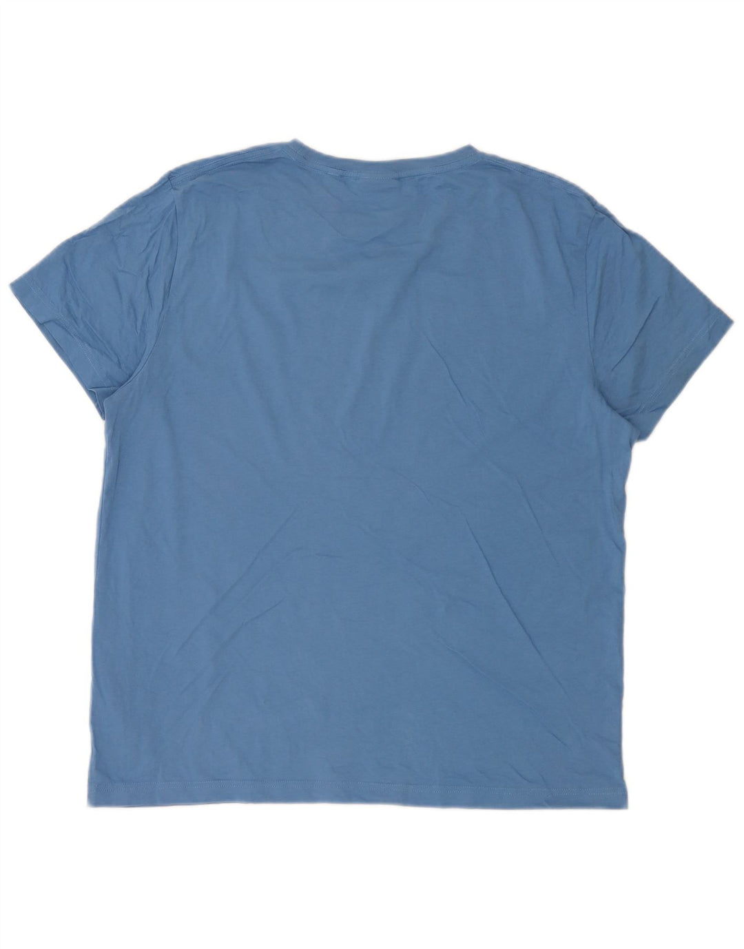 Gant Męski T-shirt Top XL, niebieski, bawełniany