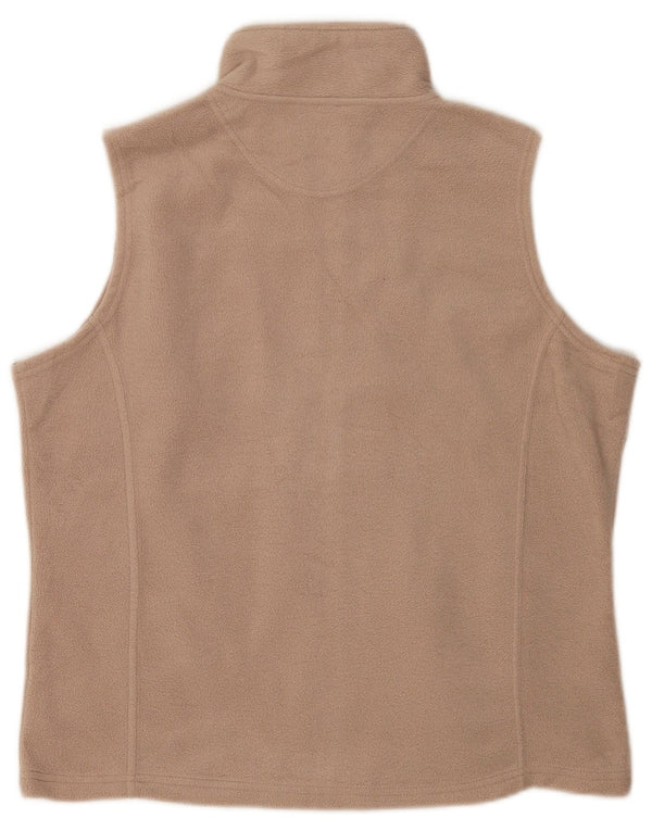Damska kurtka polarowa M&Co UK 18 XL, beżowy poliester
