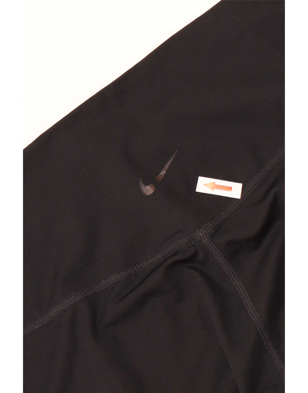 Damskie legginsy Nike Dri Fit Graphic UK 14, duże, czarne, poliestrowe