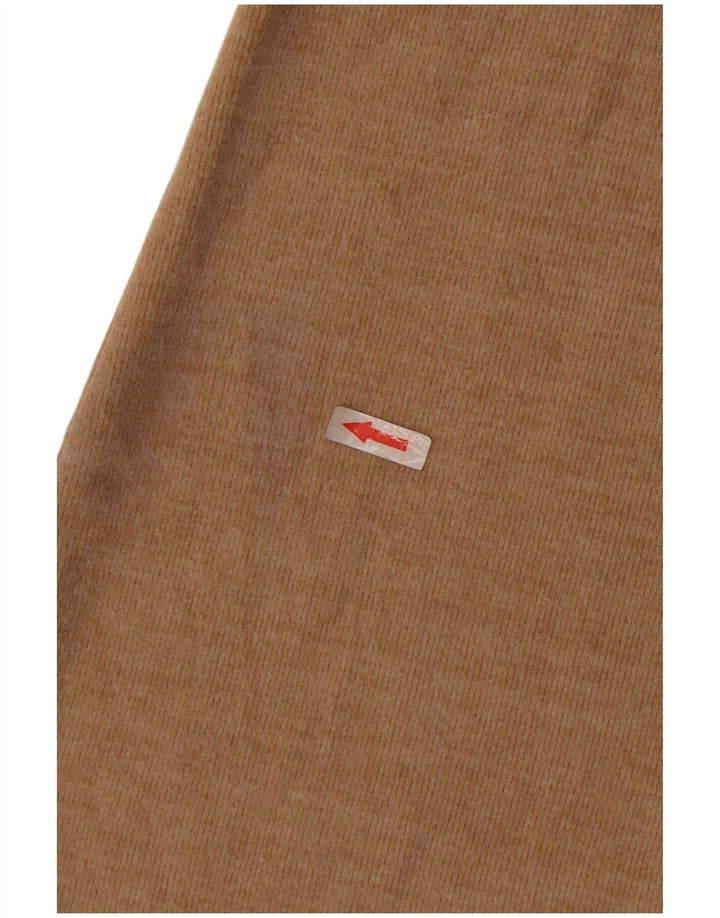 Sukienka damska Zara UK 8 Small, beżowa, bawełniana