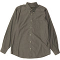 EDDIE BAUER Mens Relaxed Fit Shirt XL Grey Cotton Vintage Eddie Bauer and Second-Hand Eddie Bauer from Messina Hembry 