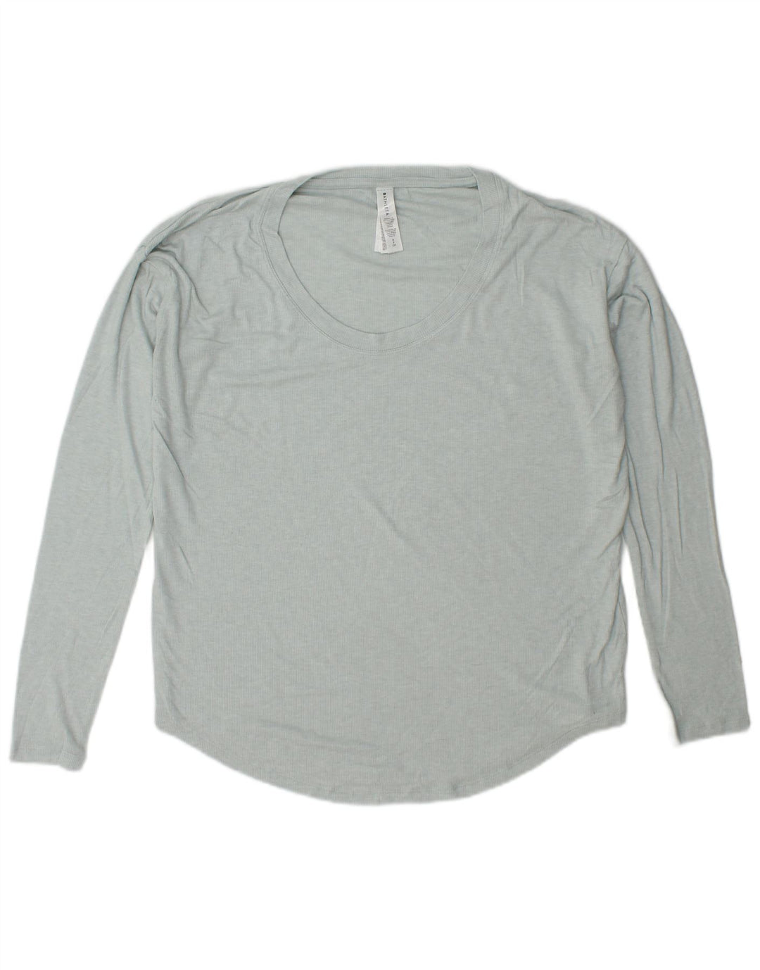 Damski top oversize ATHLETA z długim rękawem, UK 10, mały, niebieski, modal