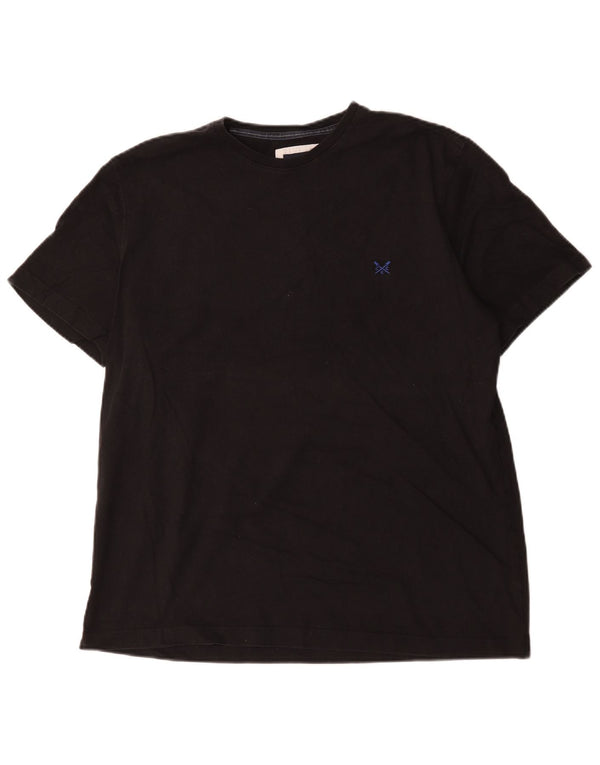 T-shirt męski Crew Clothing Top XL, czarny, bawełniany