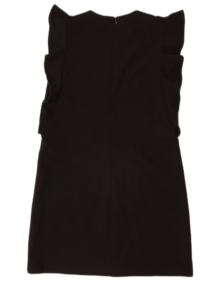 Damska sukienka płaszczowa bez rękawów ZARA UK 12, średnia czarna