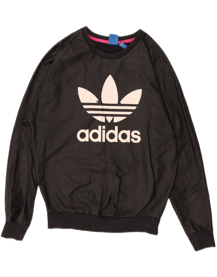 Damska bluza Adidas Graphic Oversized Sweter UK 8 Small Black