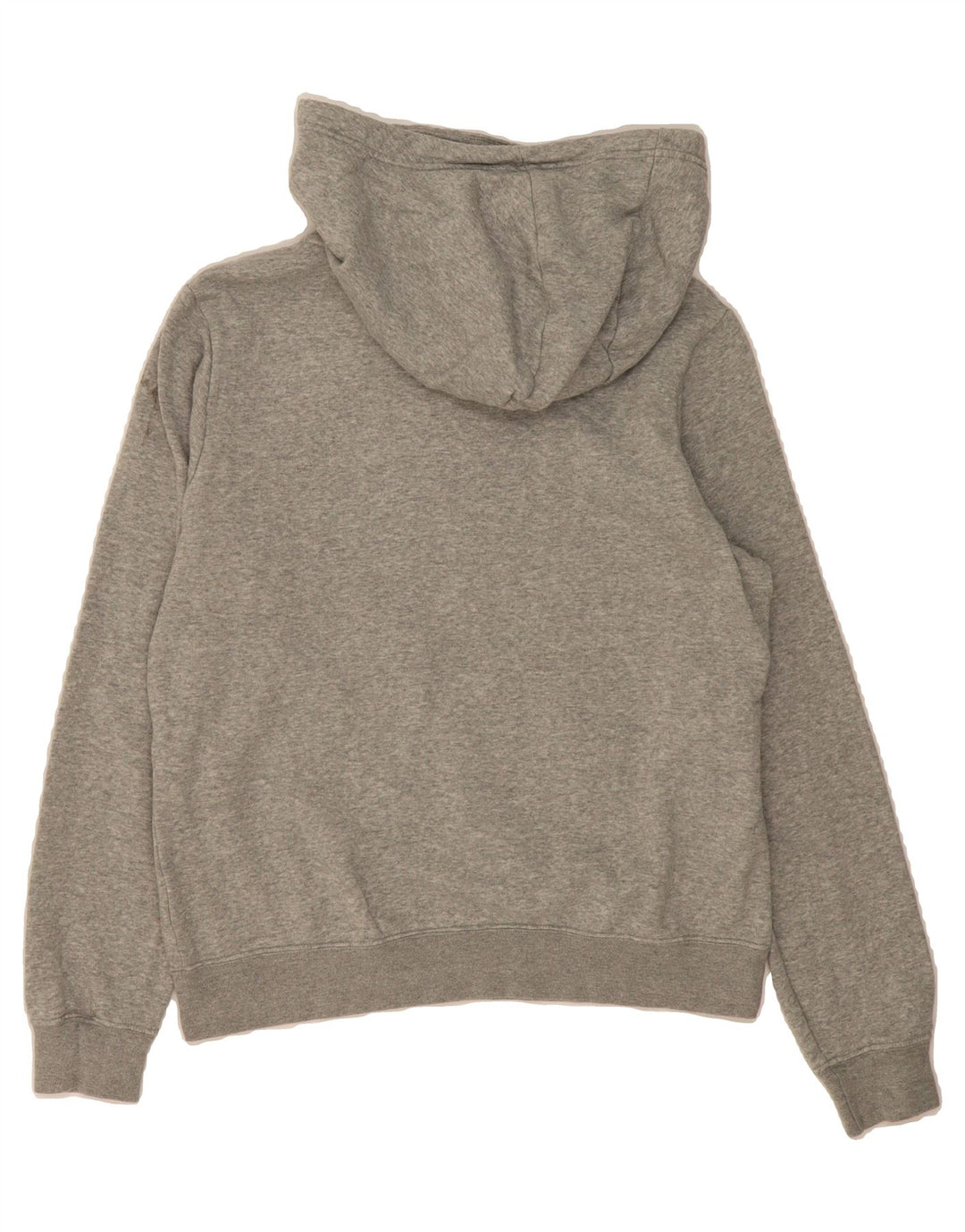 NIKE Womens Hoodie Jumper UK 14 Medium Grey Cotton Vintage Nike and Second-Hand Nike from Messina Hembry 