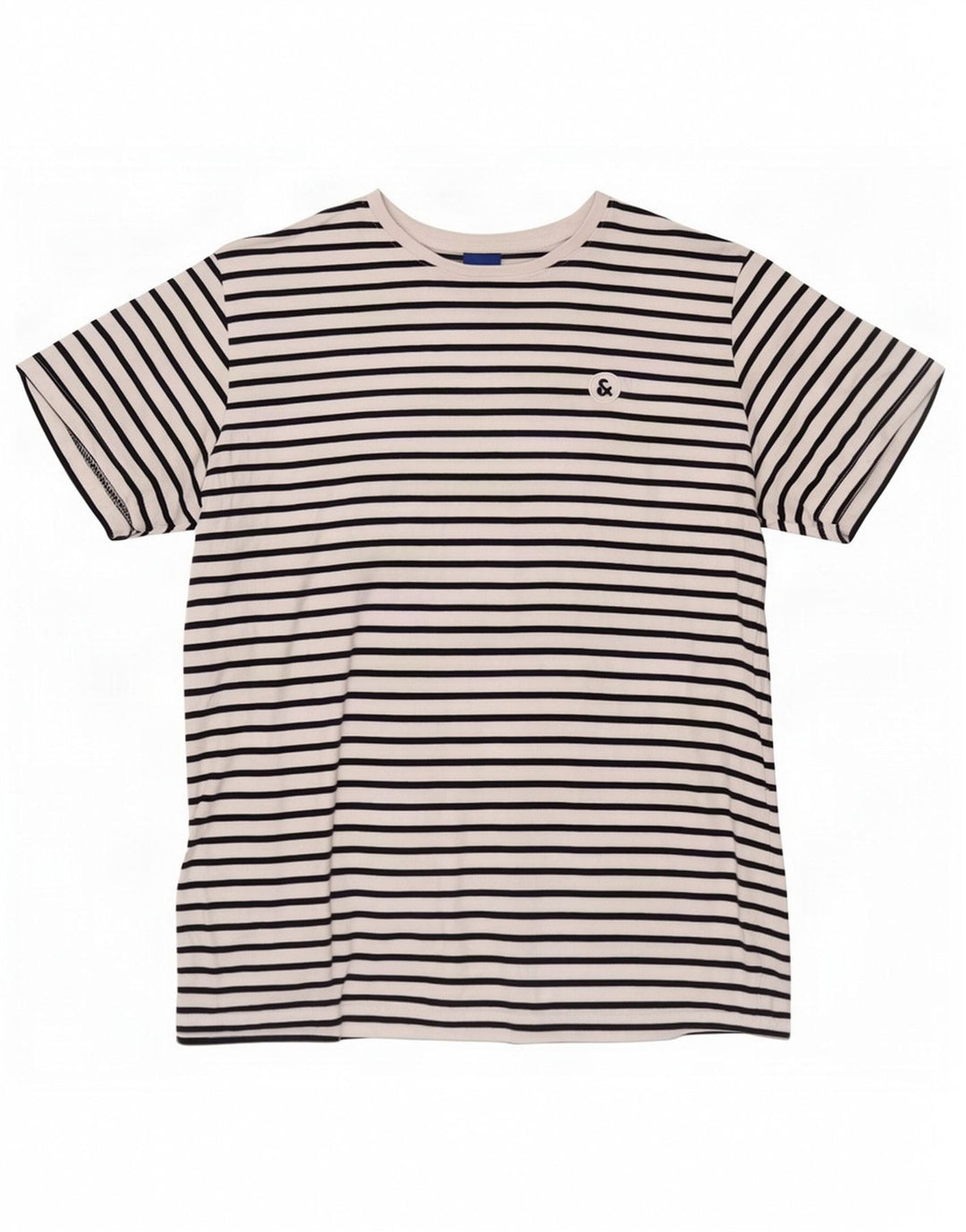 T-shirt męski Jack & Jones, duży, bawełniany w białe paski