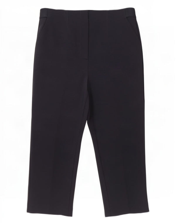 Spodnie damskie Capri Marks & Spencer UK 14 Medium W30 L22 Granatowe