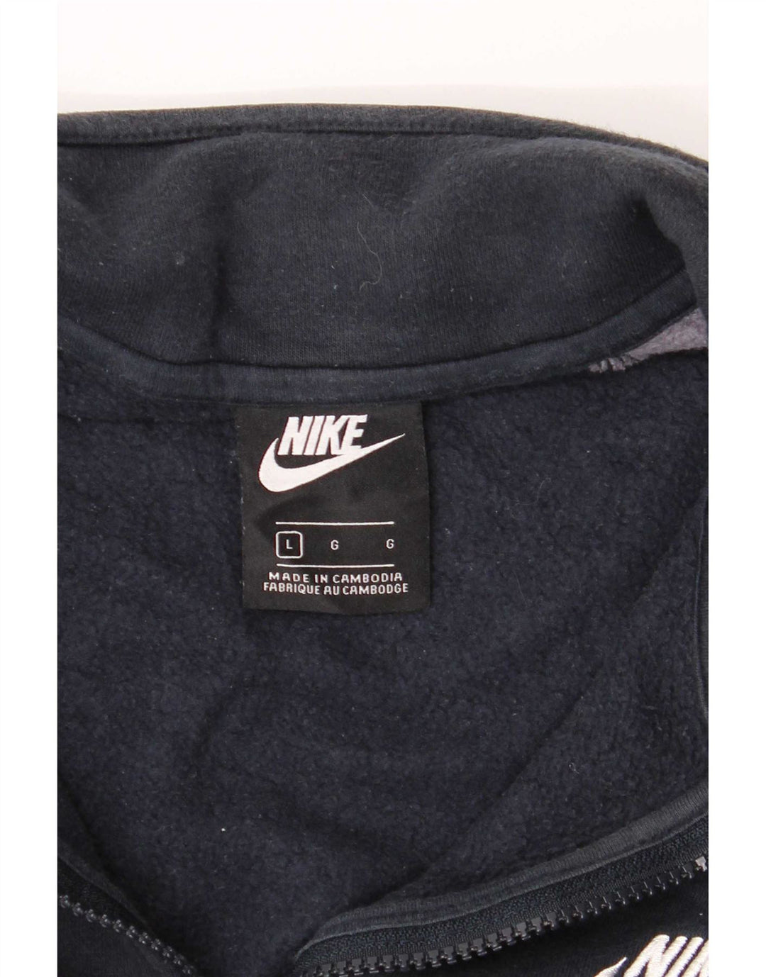Męska kurtka dresowa Nike, duża, bawełniana, w kolorze granatowym