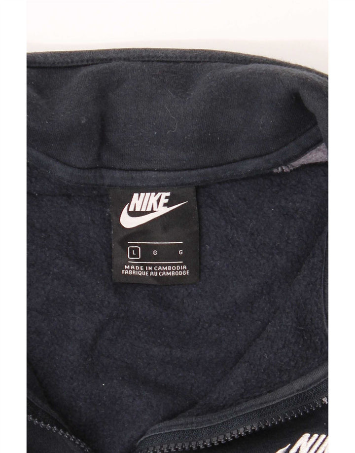 Męska kurtka dresowa Nike, duża, bawełniana, w kolorze granatowym