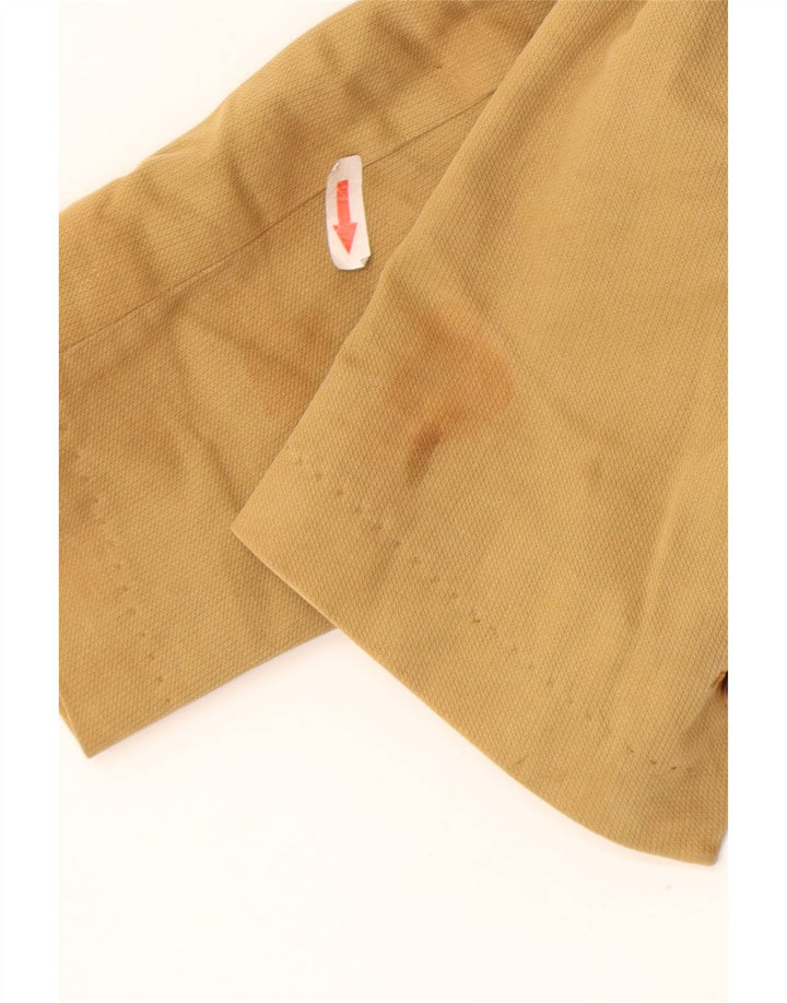 Męska marynarka zapinana na 2 guziki Massimo Dutti EU 48, średnia bawełna khaki
