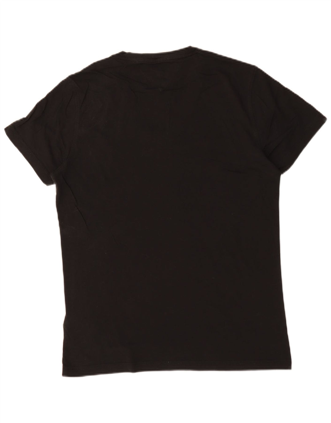T-shirt męski Tommy Hilfiger Top, średni czarny, bawełniany