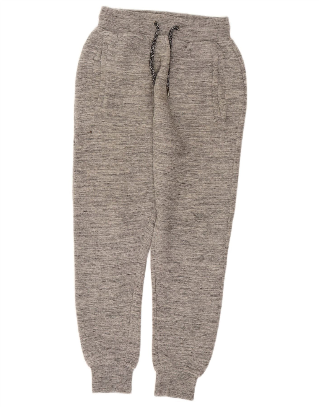 Męskie spodnie dresowe Zara Joggers, średnioszare, nakrapiane