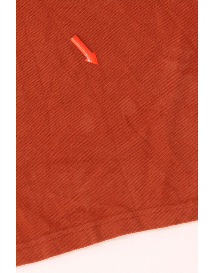 Męska koszulka polo Lyle & Scott XL, pomarańczowa, bawełniana
