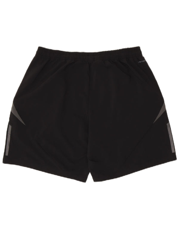 Męskie spodenki sportowe Adidas Aeroready o regularnym kroju XL, czarne, poliestrowe