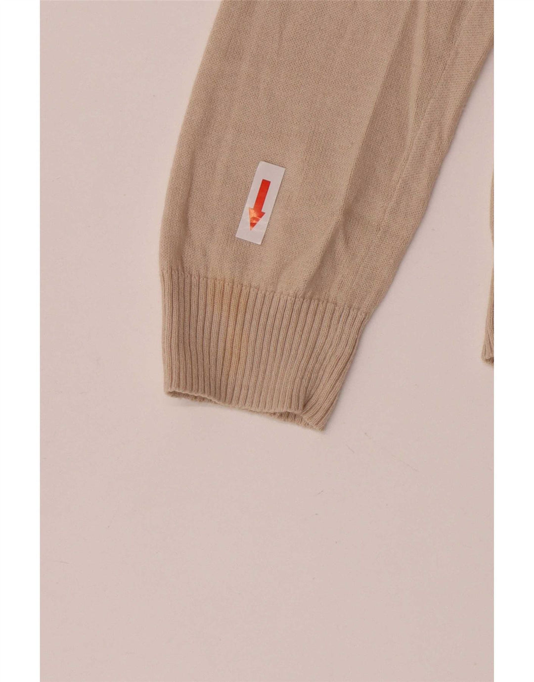 Sweter damski Zara UK 12, średni beż, bawełna