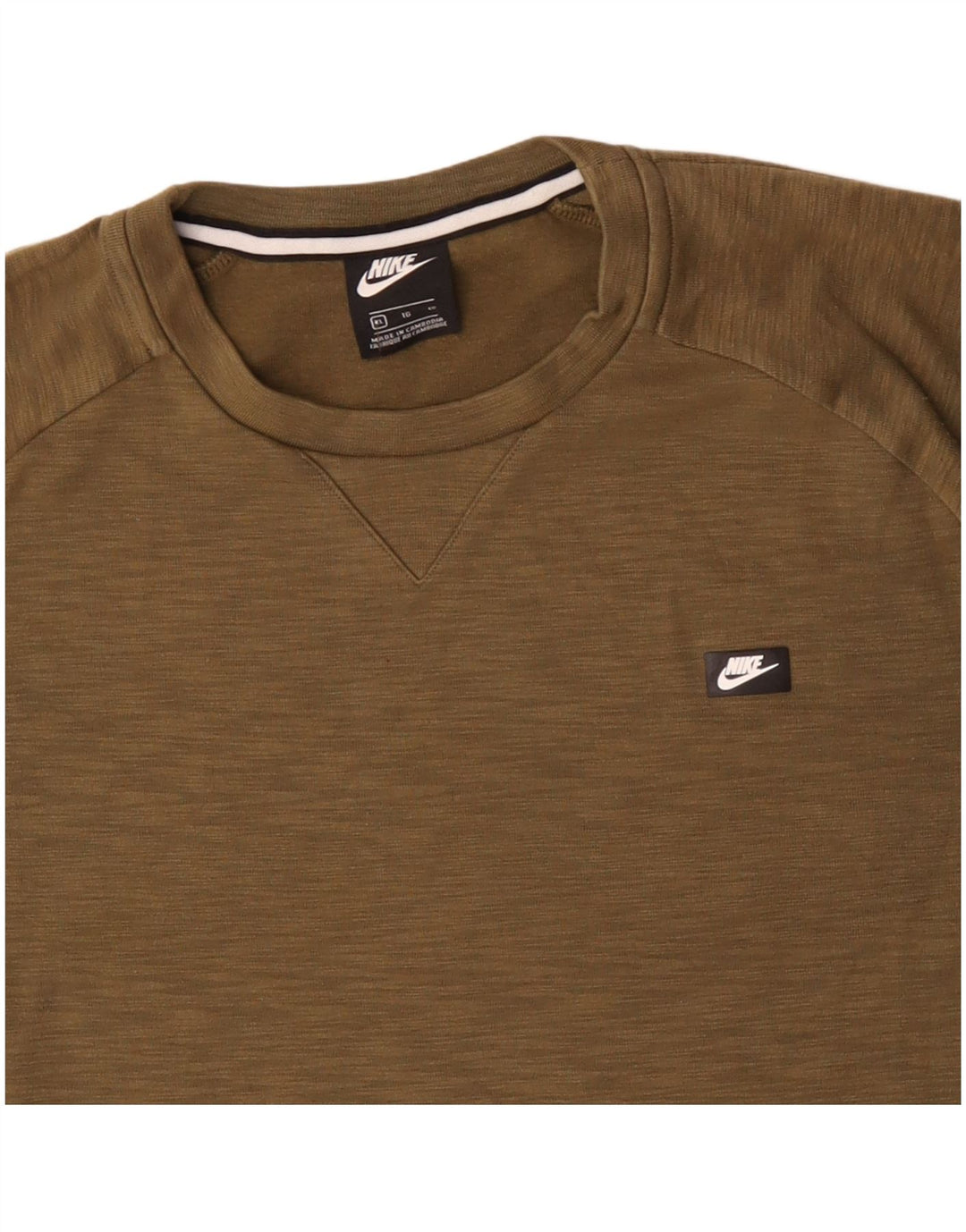 Męski sweter NIKE XL, bawełniany, w kolorze khaki