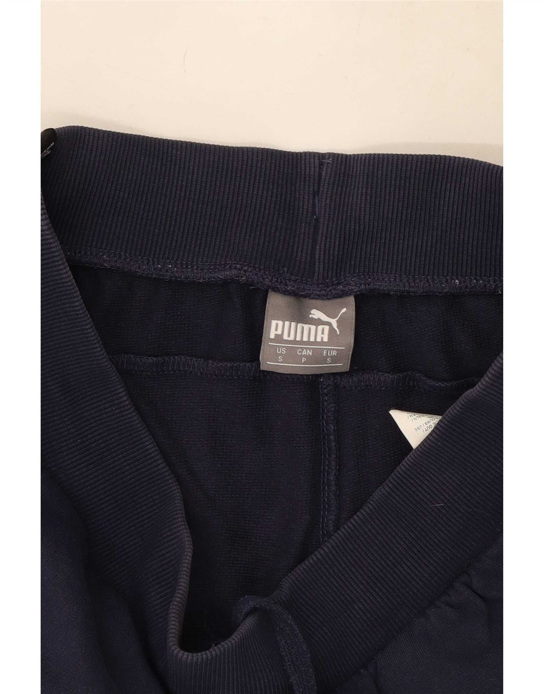 Męskie spodenki sportowe Puma z grafiką, małe, granatowe, bawełniane