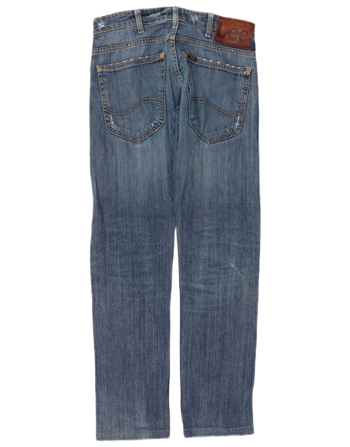 Męskie jeansy Lee Powell Slim W29 L30 Niebieskie bawełniane